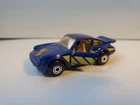Vintage 1978 Matchbox Superfast 911 Turbo Royal Blue Tan  Hinged Doors MINT