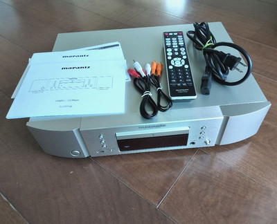 Marantz CD6007 CD Player Hi-Res Audio Silver Gold Stereo Component Used Japan