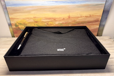 MONTBLANC Black Augmented Paper Writing Set, MB123676 | eBay