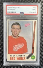 1969 O-PEE-CHEE #162 NICK LIBBETT RC PSA 9