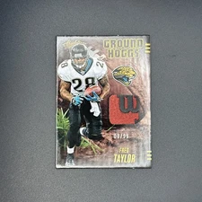 Fred Taylor 2025 ABSOLUTE GROUND HOGGS PATCH  /99 Q4934
