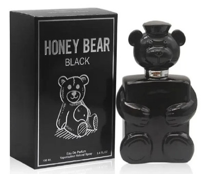 New Men's HONEY BEAR BLACK  EDP Spray  3.4 fl oz Insp By Moschino Toy Boy