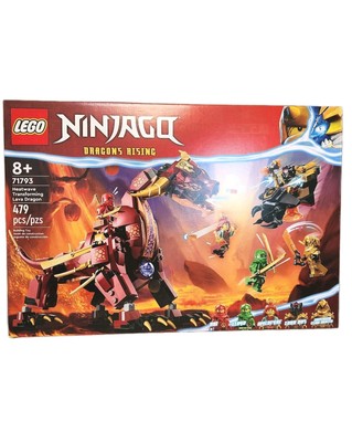 LEGO Ninjago (71793) Dragons Rising Heatwave Transforming Lava Dragon NEW