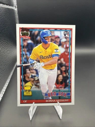 2026 Topps Series 1 Roman Anthony 1991 35th Anniversary #T91-71 Red Sox RC