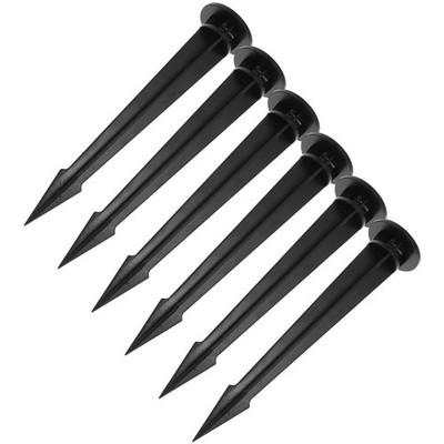  6 Pcs Dekorative Gartenstecker Outdoor -Einsätze Für Lichter Rasenpfähle