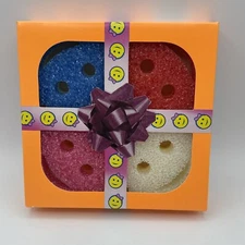 4 pk Scrub MOMMY Dual Two Sided Sponge and Scrubber Multi Task New