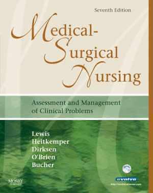 Medical-Surgical Nursing (Single - Hardcover, by Bucher RN PhD - Acceptable n