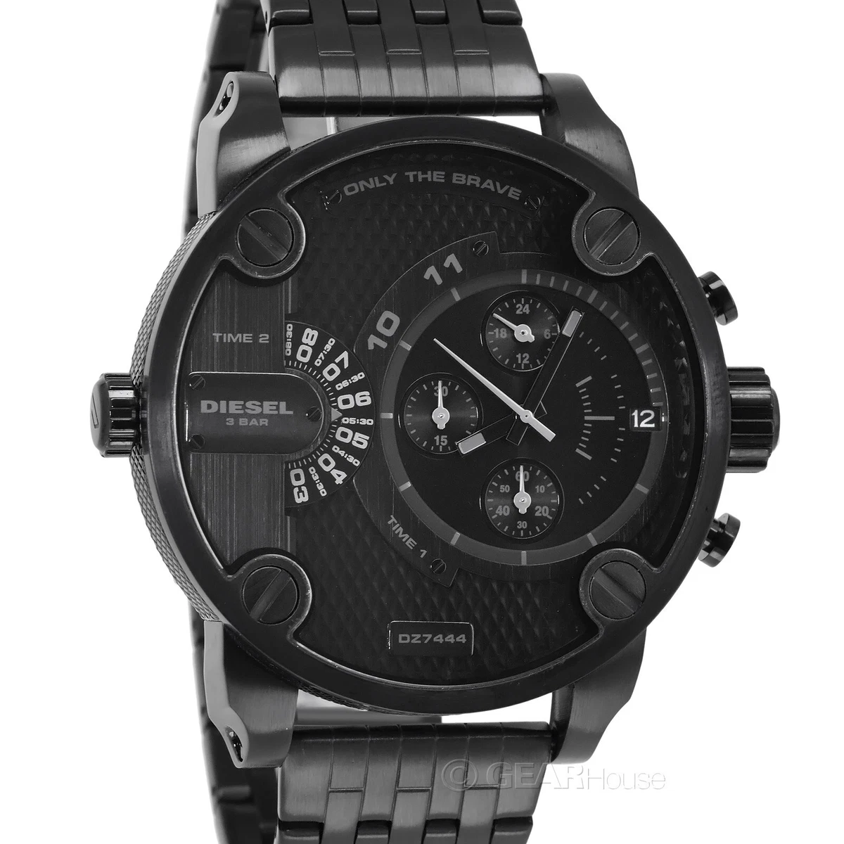 Diesel 3 shop bar watch black