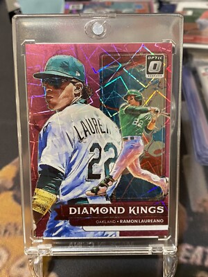 2022 Donruss Optic Ramon Laureano Pink Velocity Diamond Kings # d/249 A s No. 13