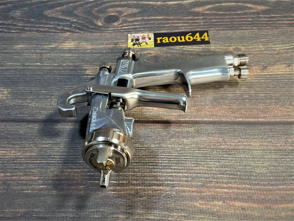 Pistola pulverizadora de alimentación de succión sucesora ANEST IWATA WIDE2-18K2S 1,8 mm W-200-182S Foto 3 de 4