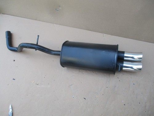 Audi A3 8L 1.8 125 Auspuff Sportauspuff Schalldämpfer Endtopf 2x76mm NEU IMASAF - Picture 5 of 18