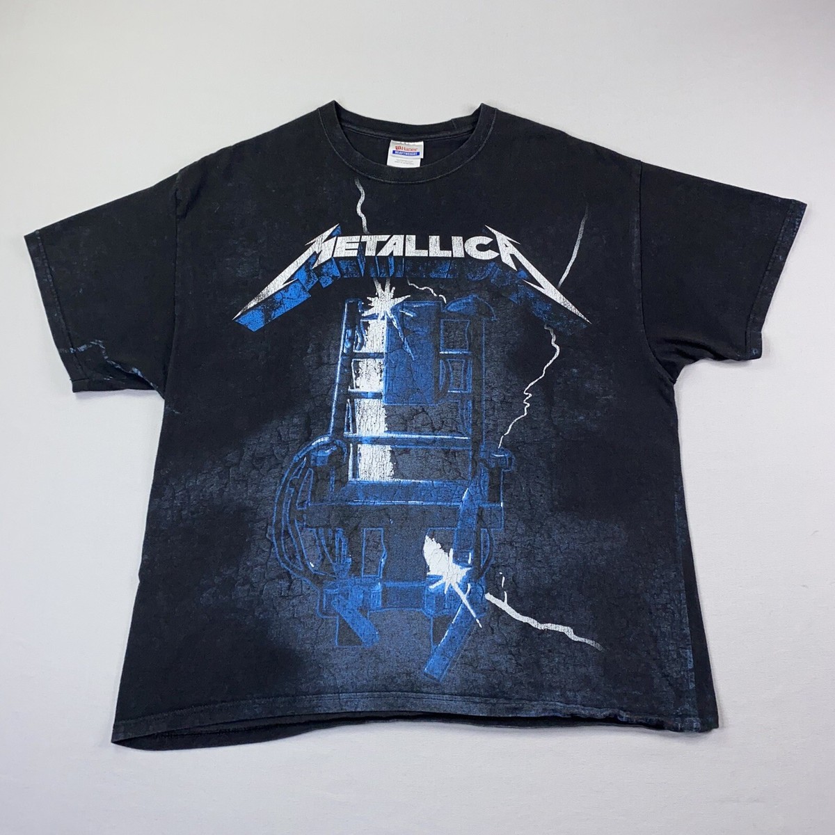 90s メタリカ \"RIDE THE LIGHTNING\"ビンテージTシャツL bc9f1641d79ad7d57796f45b4635b9