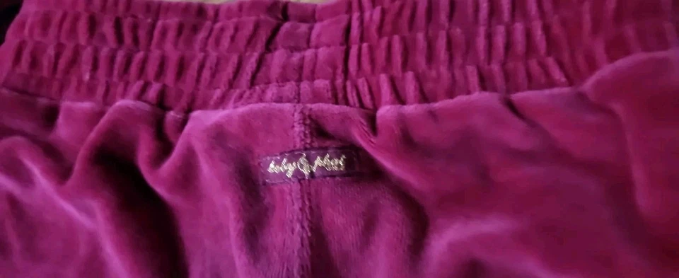 Conjunto de chándal/traje de terciopelo Phat para bebé para niñas * talla 5-6 Foto 3 de 4