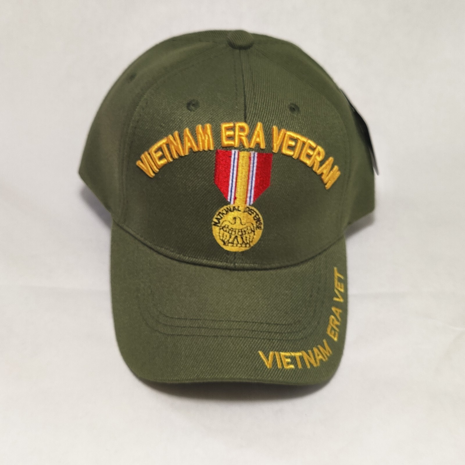 Vietnam War Era Green Acrylic Baseball Cap Adjustable New with Tag