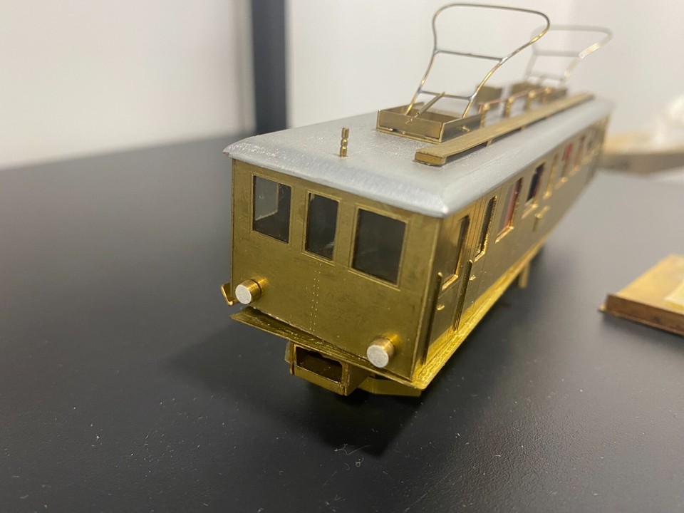 M+F ? Messing Handarbeitsmodell, HO LOK LAG 874 H. Hellbach Motor 