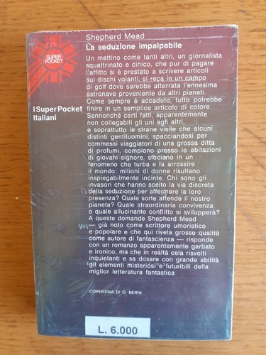 Stepherd Mead "La seduzione impalpabile"Longanesi pocket Fantascienza blisterato - Foto 2 di 2