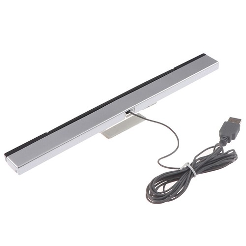 Wii Sensor Bar Wired Receivers IR Signal Ray USB Plug Replacement fo gA