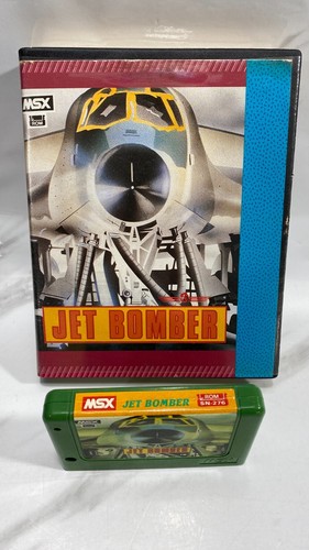MSX Jet Bomber Game Cartridge (Taiwan) - Picture 4 of 14