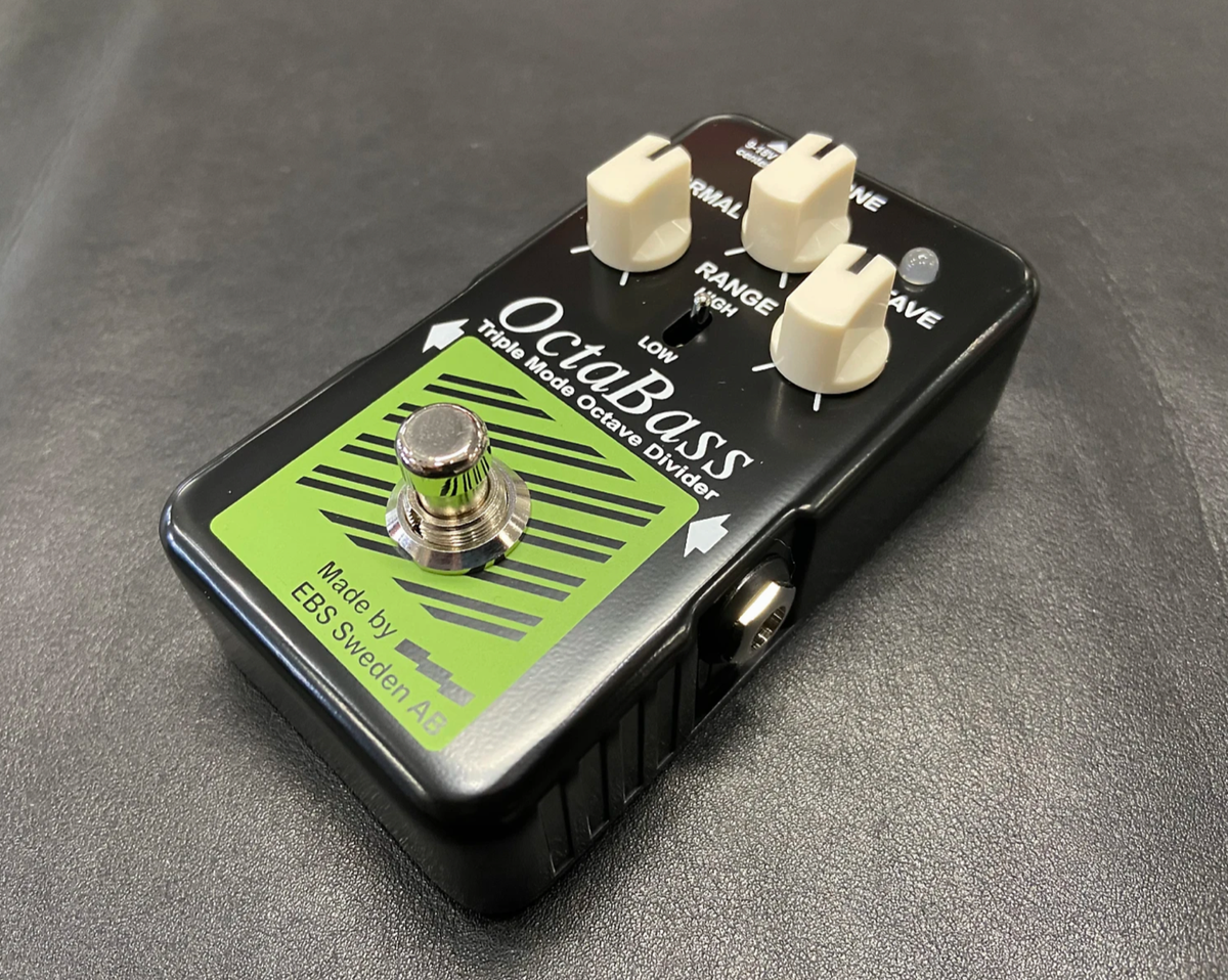 EBS OctaBass Blue Label Bass Octave pedal. New! | eBay