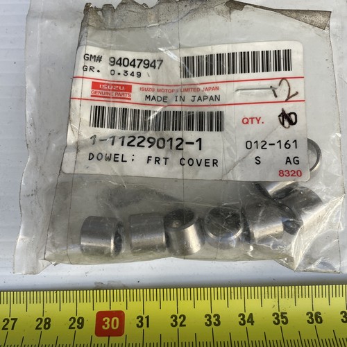 1-11229012-1 Genuine Isuzu Dowel Engine Front Cover (8 pack) OEM NOS