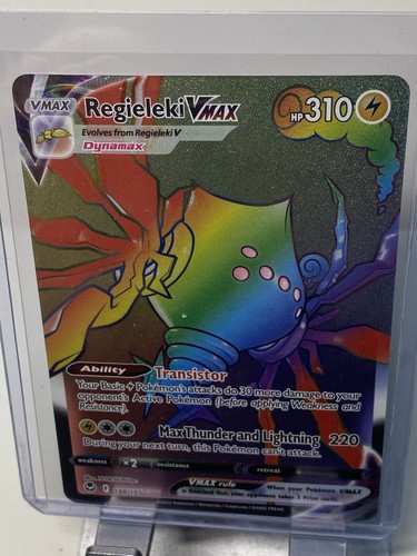 Regieleki VMAX (Secret) 198/195 Swsh12: Sword & Shield - Silver Tempest Holo - Imagen 2 de 5