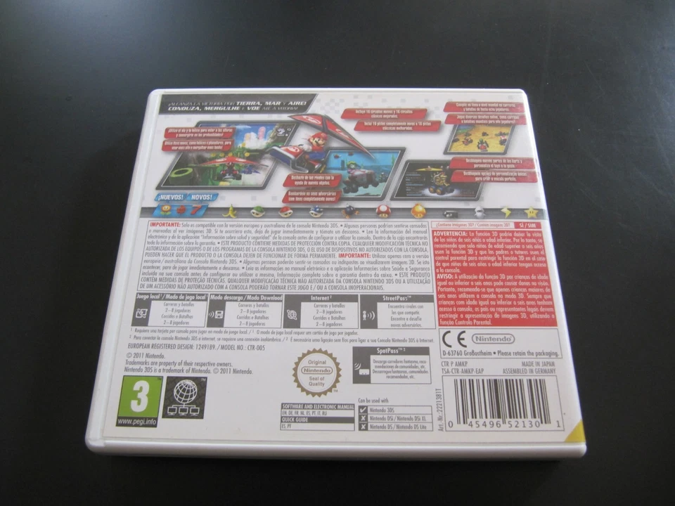 Mario Kart 7 - Nintendo 3DS EUR PAL (Carreras, Competición), foto 2 de 4