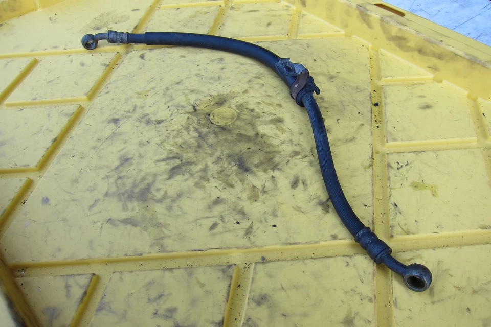 Honda Interceptor 700 1987 VFR 700 F2 OEM manguera de freno trasero línea de líquido Foto 3 de 4