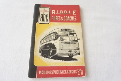 1956 ABC Ribble Busse und Reisebusse Buch Ian Allan keine Unterstreichungen 