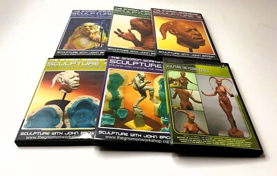 Sculpture with John Brown   Gnomon Workshop Parts 1 6 DVD Set | Figure Sculpting