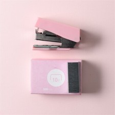 Mini Metal Stapler Set with 500pcs 10 Staples Binding or School Office Supplies