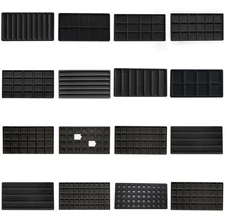 Liner Inserts for Storage Case Tray Drawer Display Collectibles Jewelry Coins 