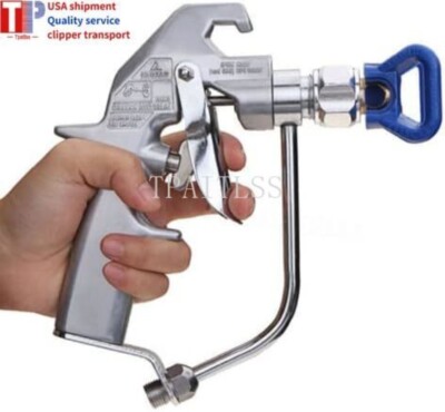 243283 Silver Plus Gun 5000 PSI Airless Paint Spray Gun with 517