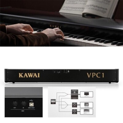 Kawai VPC1 88 Keys Virtual Piano Controller w/foot pedal Black NEW