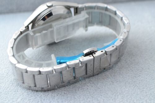 Vintage 1976 Seiko Quartz TYPE2 4622-8000 Blue Silk pattern / OH, Serviced - Picture 10 of 13