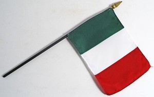 Vintage Table Flag Italy