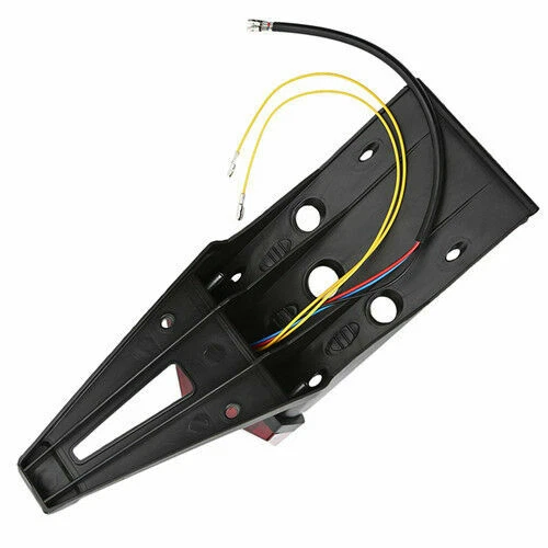 12V Universal Dirt Enduro Bike Motorcycle LED Rear Fender Brake Tail Light ATV — 第 2/4 张图片