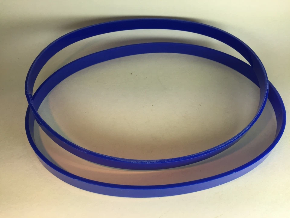 Juego de 2 Sierra de Cinta de Uretano Azul para HITACHI CB13F 1/8" Ultra Gruesa  Foto 3 de 4