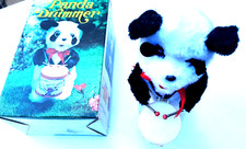 Vintage 90s Battery-Powered Panda Drummer in Original Box