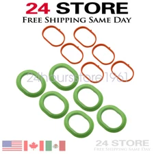 New Intake Manifold Gasket Set for 2012-2018 Mercedes 3.0L 3.5L V6 M276 Engine