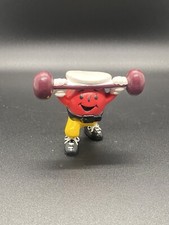 Vintage Kool Aid Man PVC Figure Cake Topper Gym Kraft General Foods Promotional