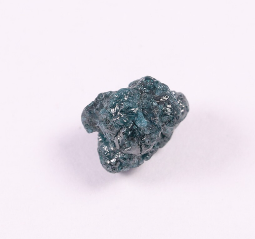 Diamante suelto natural áspero de 3,42 quilates azul diamante crudo sin corta... - Imagen 10 de 10