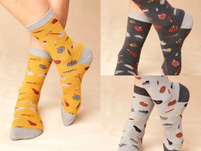 NOMADS FAIR TRADE ORGANIC COTTON HARVEST LADIES' SOCKS - BNWT 0450