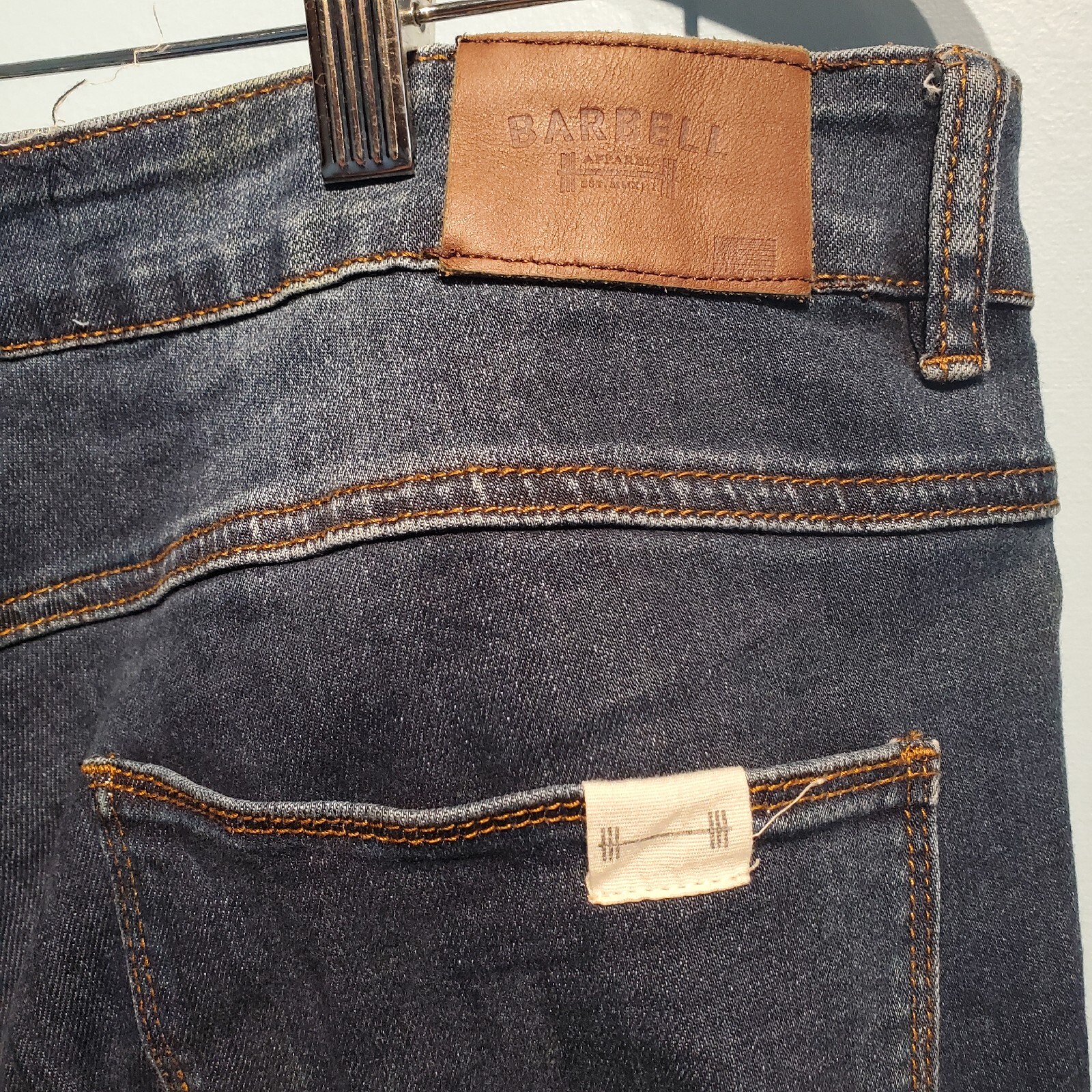 Barbell Apparel Straight Athletic Fit Jeans Size 38 D… Gem