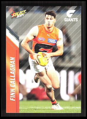 AFL 2024 Select GWS Giants Finn Callaghan 71 Card CB-1-4-B-10