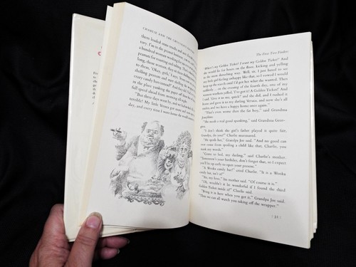 Charlie and the Chocolate Factory Roald Dahl Rev. Ed. 1973 HB/DJ in Mylar VG - Picture 9 of 10