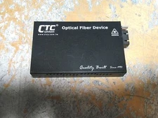 Defective CTC FRM220-FXO/FXS-SC030-CH01 POTS 2 Wire Fiber Converter No PSU AS-IS