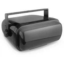 Universal Pyle Marine Stereo Housing w/Full Chassis Wired Casing (Black) PLMRCB3