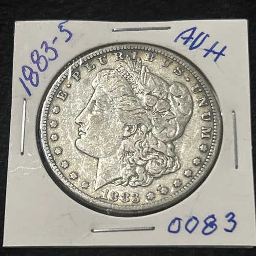 1883-S  Morgan Silver Dollar AU ++