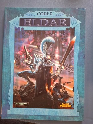 Codex ELDAR, Warhammer 4000, gebraucht in super Zustand