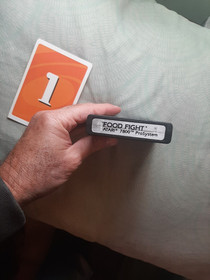 FOOD FIGHT for Atari 7800 - Good condition, tested & works!